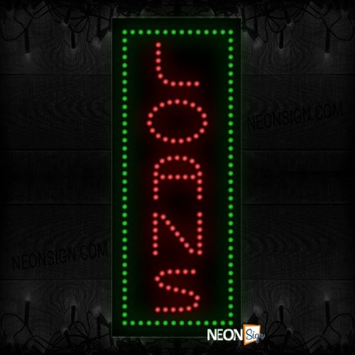 Loans With Green Border (Vertical) LED Bulb