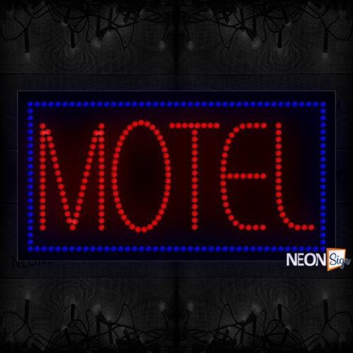 Motel With Border LED Bulb