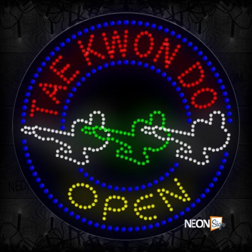 Taekwondo Open Circle LED Bulb