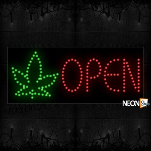 Open With Five Fingers Logo LED Bulb