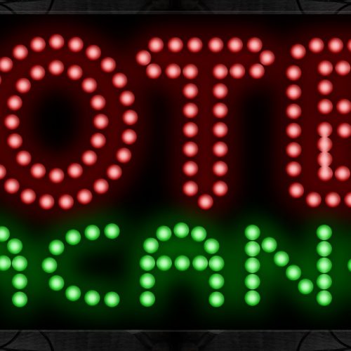 Motel Vacancy Without Border LED Bulb