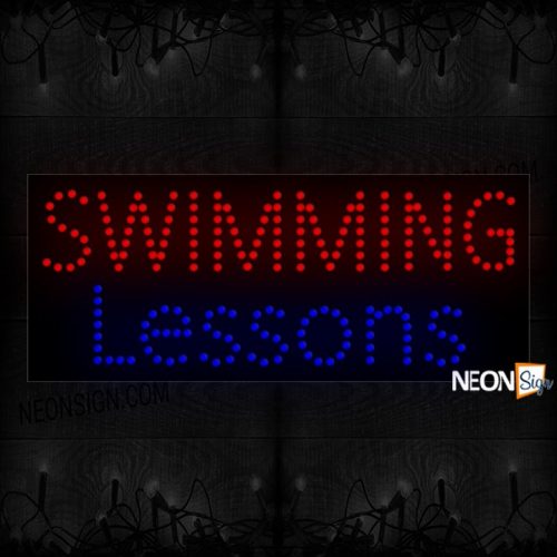 Swimming Lessons Without Border LED Bulb