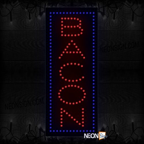 Bacon With Vertical Border LED Bulb