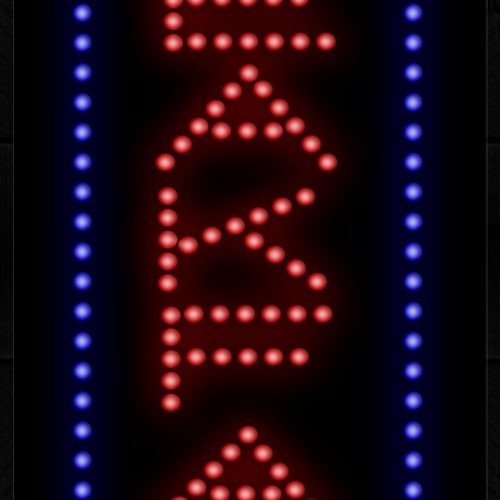 Breakfast With Blue Lines (Vertical) LED Bulb