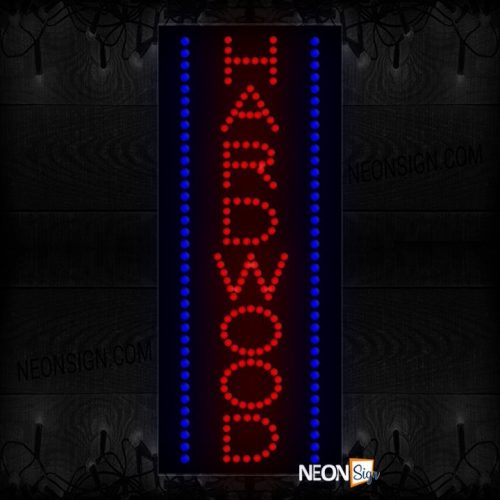 Vertical Hardwood LED Bulb