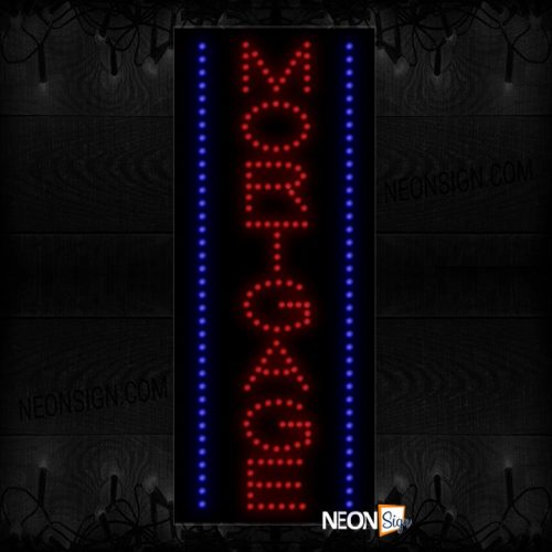 Mortgage With Blue Lines LED Bulb