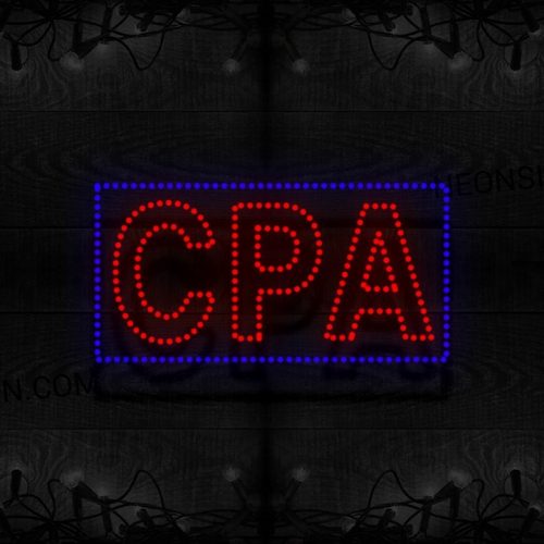 Cpa With Border LED Bulb