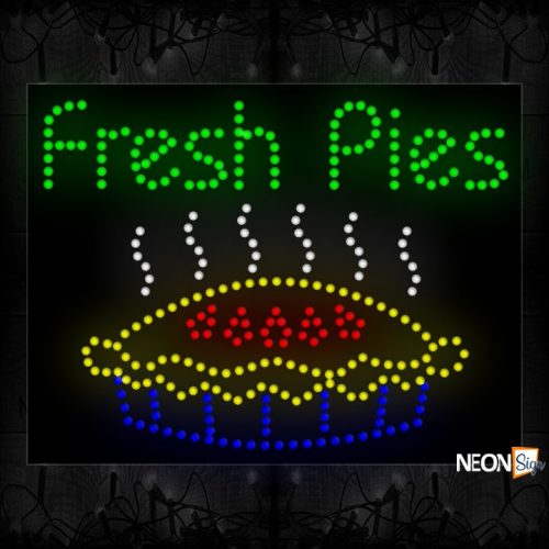 Fresh Pies With Logo LED Bulb