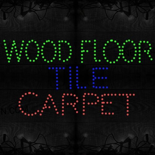 Wood Floor Tile Carpet LED Bulb
