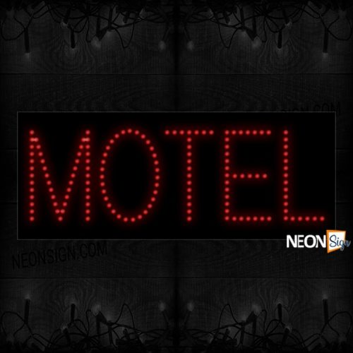 Motel In Red LED Bulb