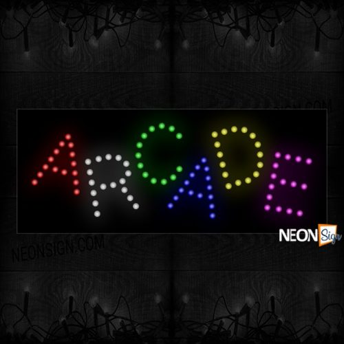 Colorful Arcade LED Bulb