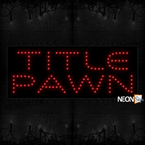 Title Pawn LED Bulb