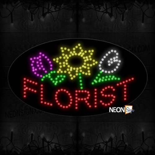 Oval 'Florist' With Images LED Bulb