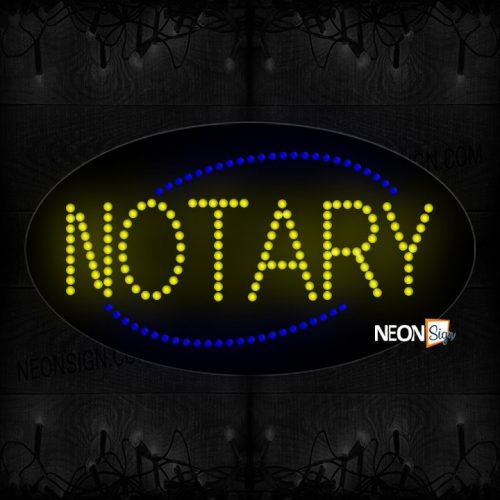 Notary Plain Oblong LED Bulb