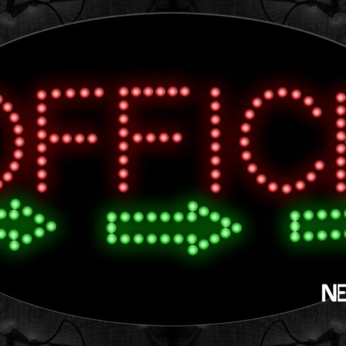 Office With Arrow LED Bulb