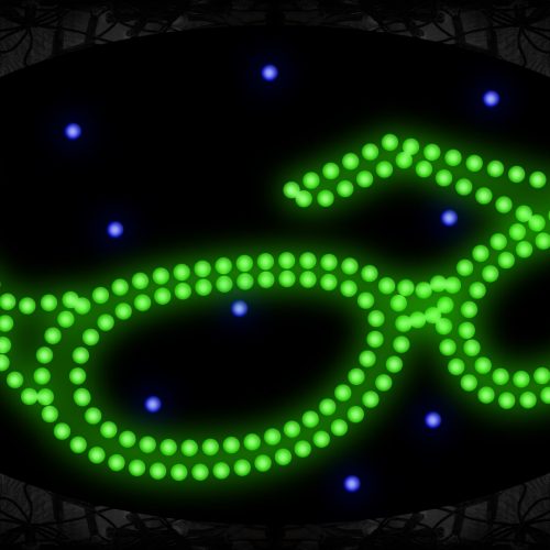 Eyeglasses Image LED Bulb