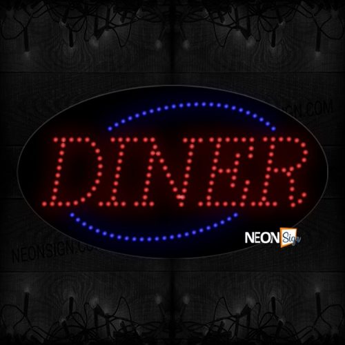 Diner With Curve Line LED Bulb