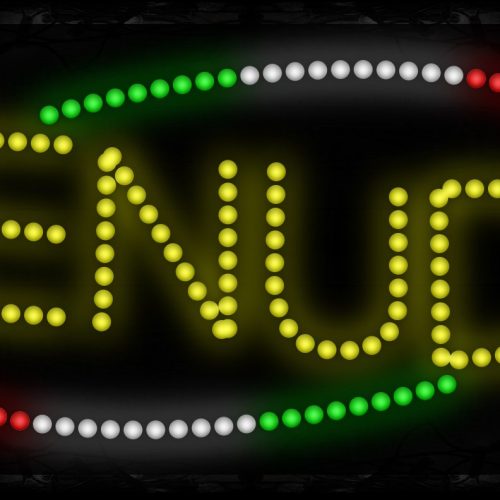 Red Menudo LED Bulb