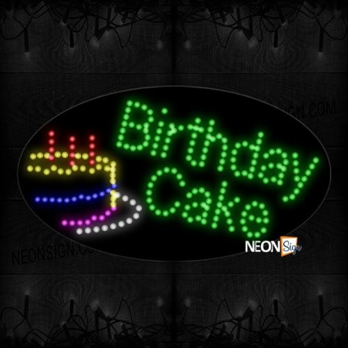 Birthday Cake With Cake LED Bulb