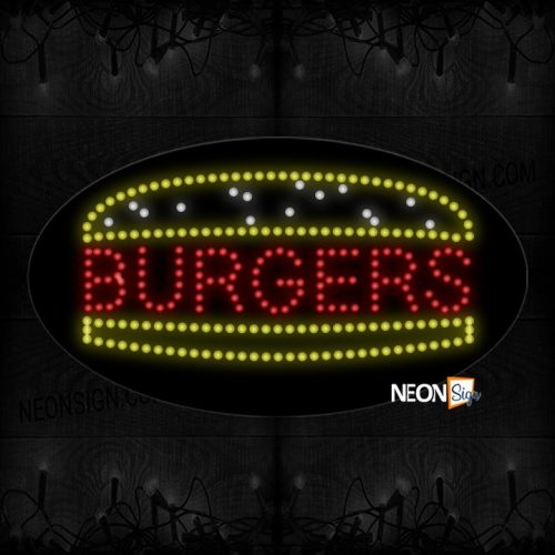 Burgers With Yellow Bun LED Bulb