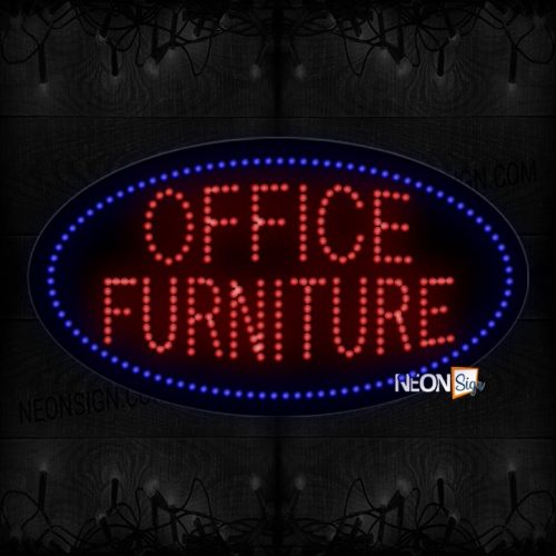 Office Furniture With Circle Border LED Bulb