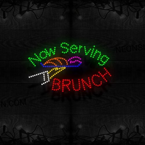 Now Serving Brunch LED Bulb