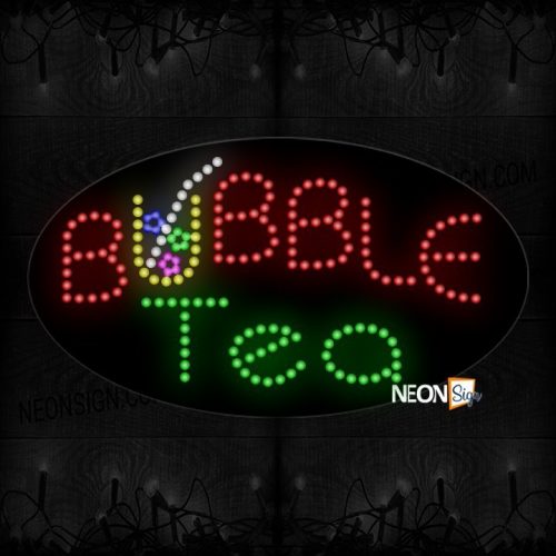 Bubble Tea With Straw LED Bulb