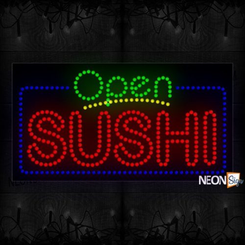 Open Sushi With Border LED Bulb