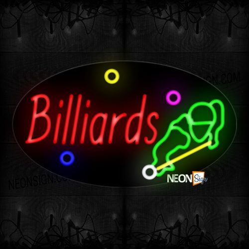 Image of Billiards Sport LED Bulb Sign