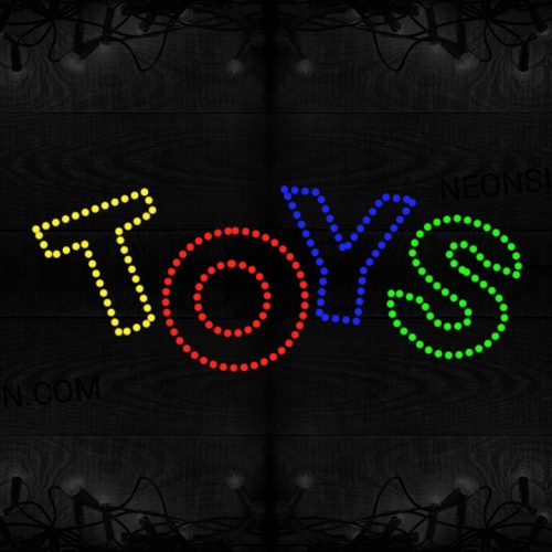 Image of Toys LED Bulb Sign