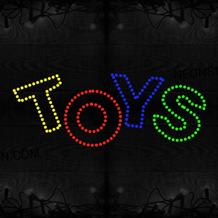 Image of Toys LED Bulb Sign
