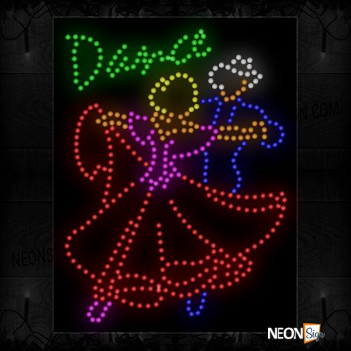 Image of Dance Club LED Bulb Sign