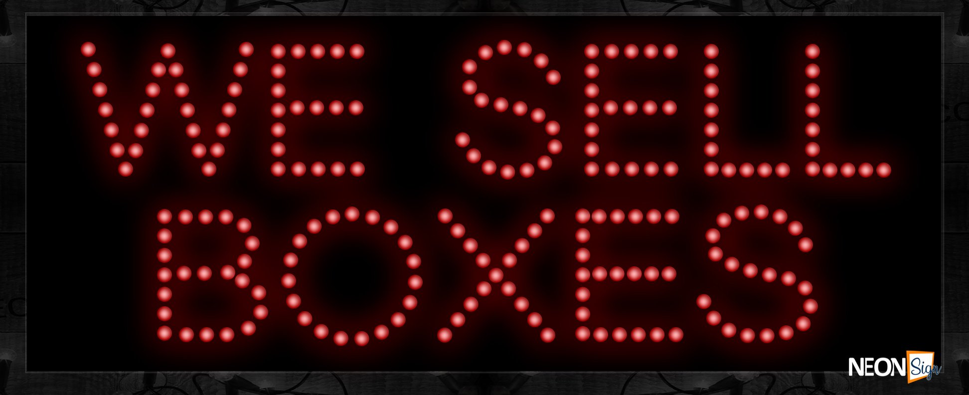 Image of We Sell Boxes With Border LED Bulb