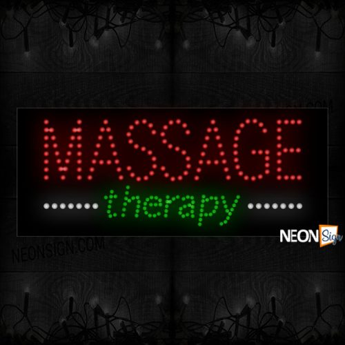 Image of Massage Therapy With White Lines LED Bulb