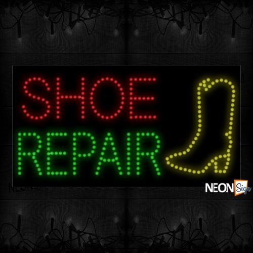 Image of Shoe Repair With Logo LED Bulb