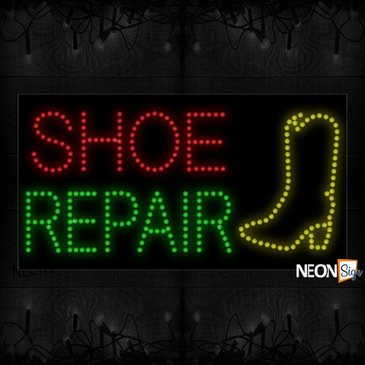 Image of Shoe Repair With Logo LED Bulb