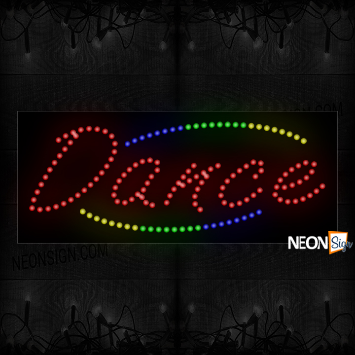 Image of Dance With Colorful Arc Border LED Bulb