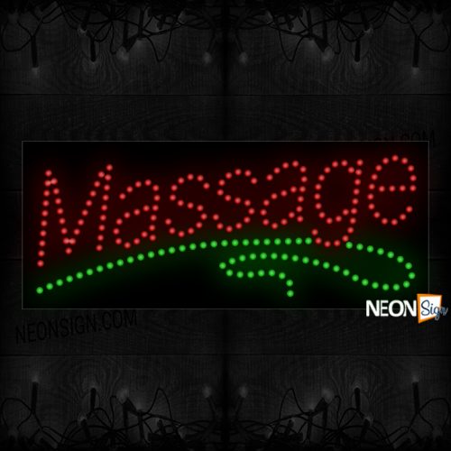 image of Massage With Curve Line LED Bulb