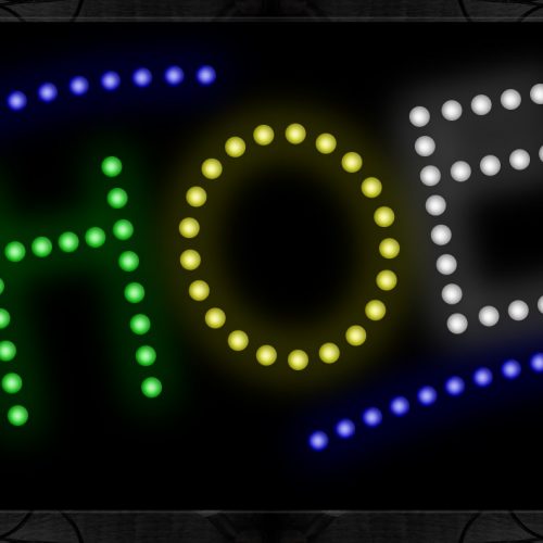 Image of Shoe Wave With Border LED Bulb