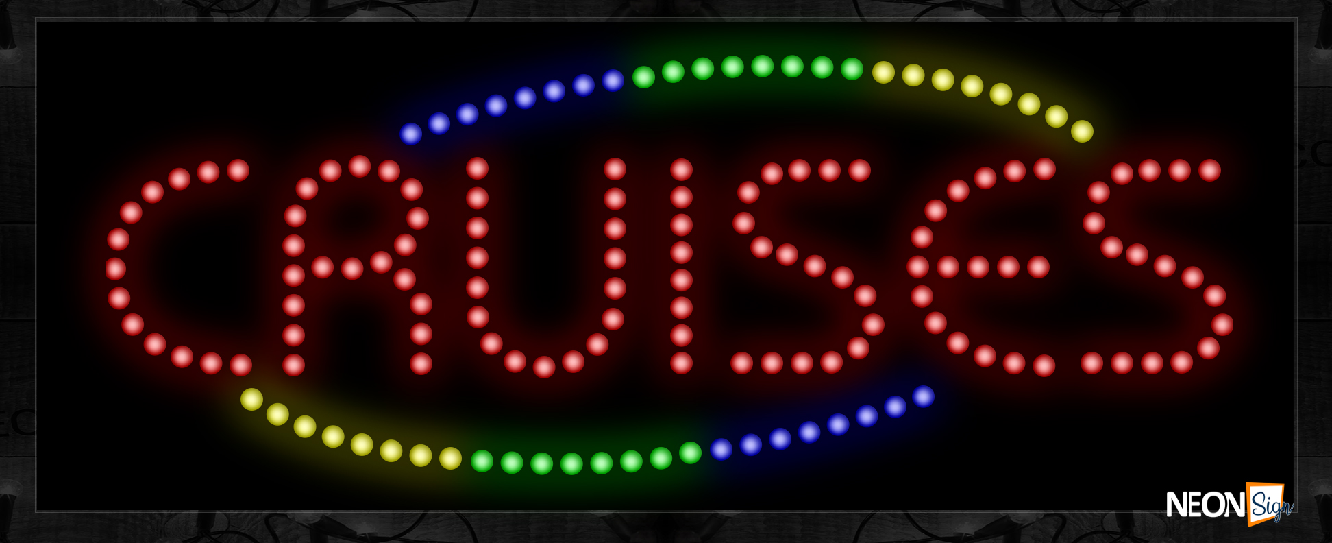 Image of Cruises LED Bulb Sign