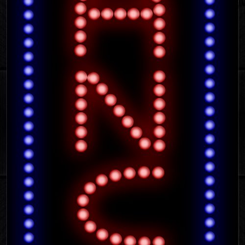 Image of Dance With Blue Border (Vertical) LED Bulb
