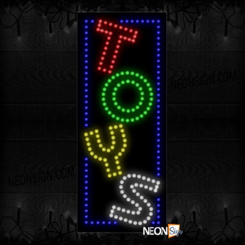 Image of Double Stroke Toys With Blue Border LED Bulb