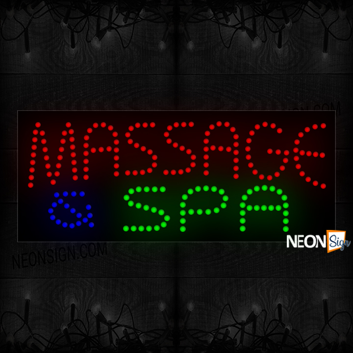 Image of Massage And Spa Simple LED Bulb