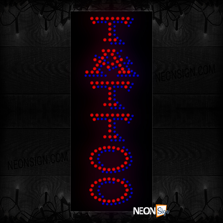 Image of Vertical Tattoo LED Bulb