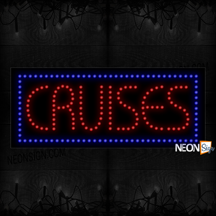 Image of Cruises With Blue Border LED Bulb