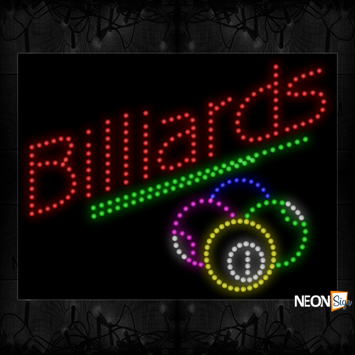 Image of Billiards With Balls Image LED Bulb