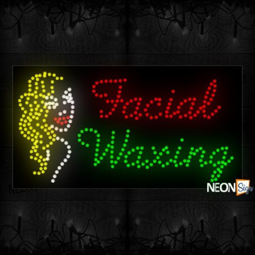 Image of Facial Waxing With Face LED Bulb