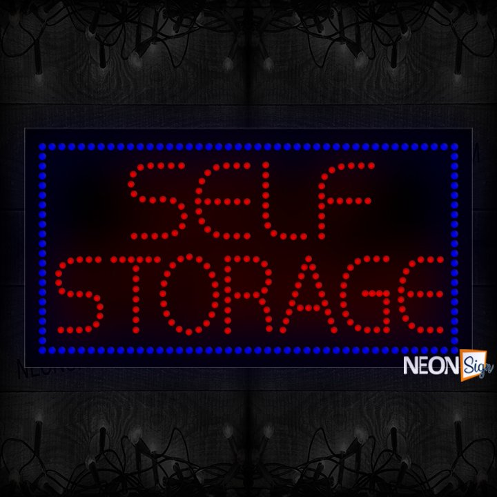 Image of Self Storage With Border LED Bulb