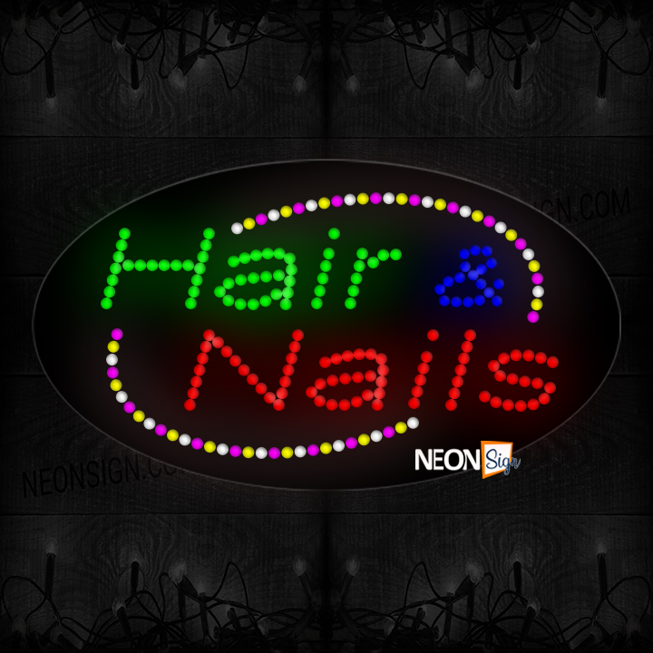 Image of Hair & Nails Colorful LED Bulb