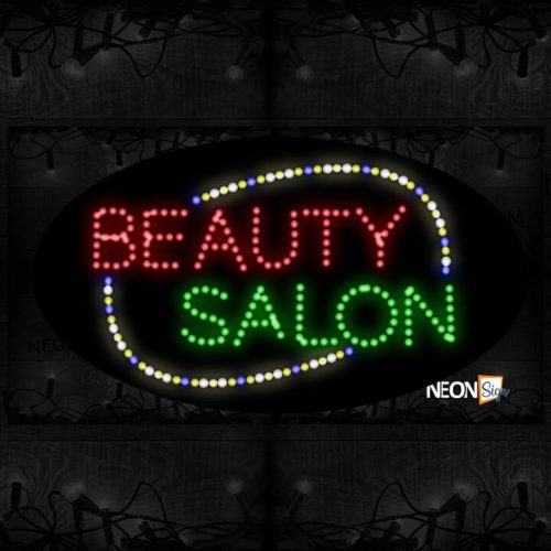 Image of Beauty Salon With LED Bulb